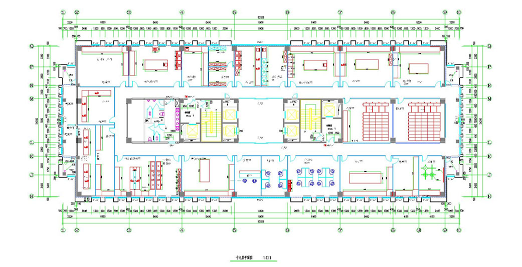 Laboratory plane plan