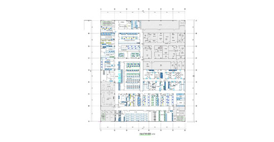Plan of medical testing laboratory